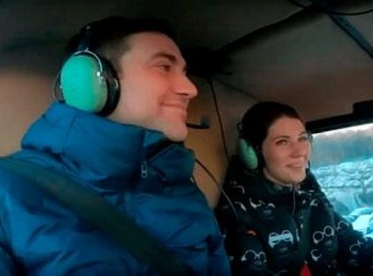полет на вертолете спб
