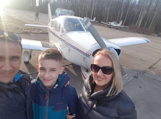 полет на самолете