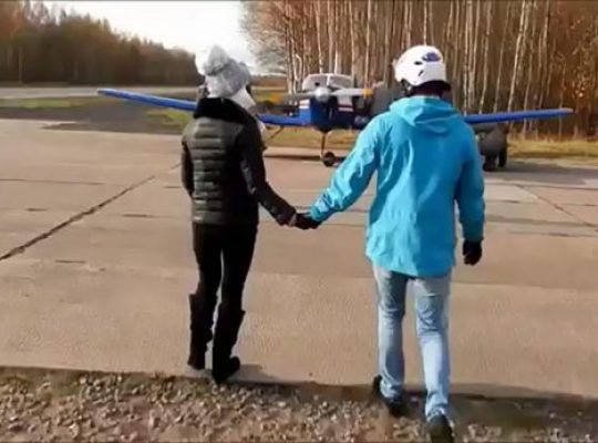 полет на самолете