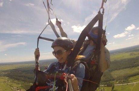 полет на параплане спб