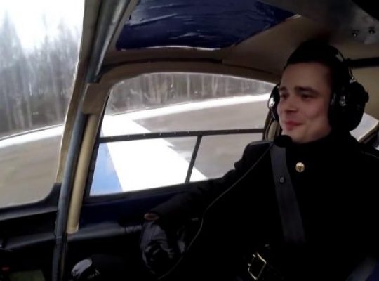 полет на самолете