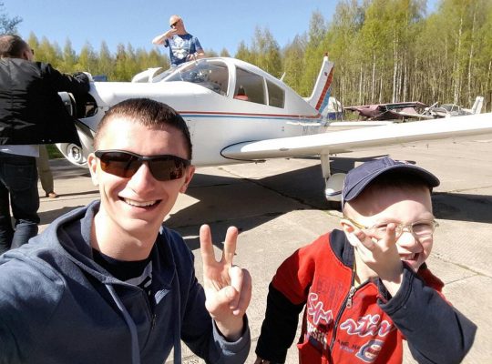 полет на самолете