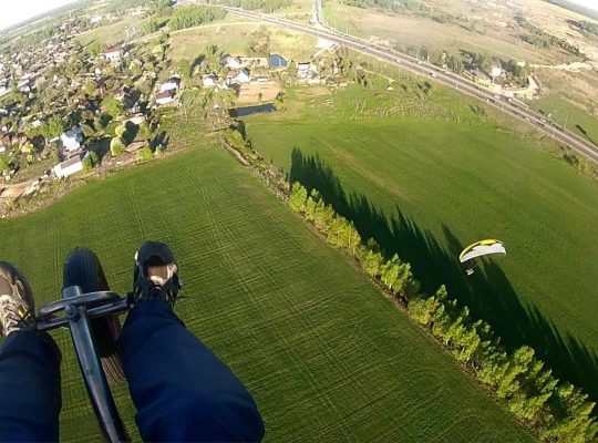 полет на параплане спб