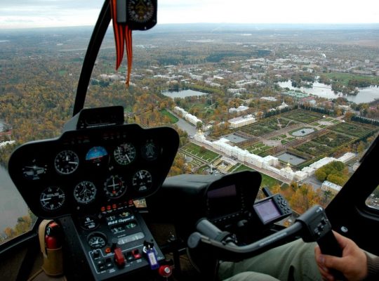 полет на вертолете